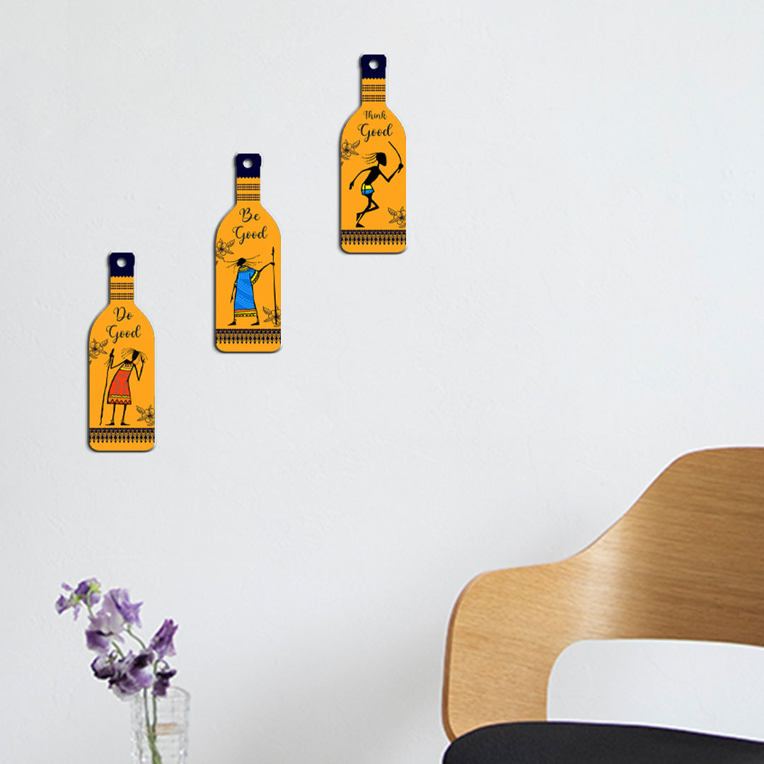 Bottle Shape Wall Hanging