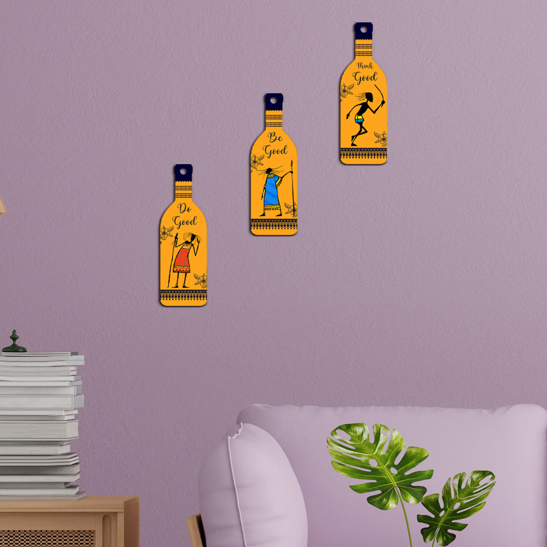 Bottle Shape Wall Hanging