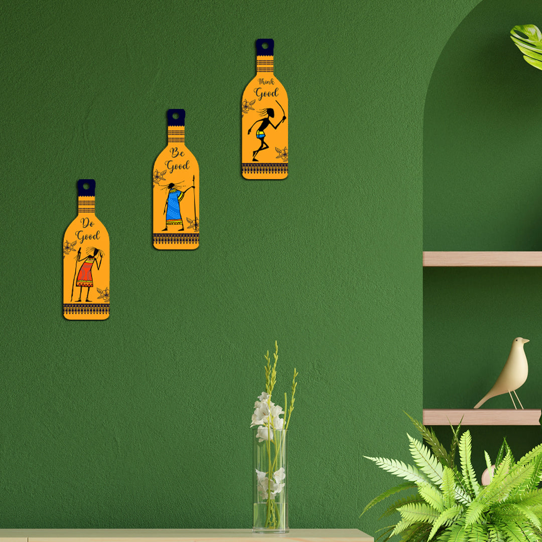 Bottle Shape Wall Hanging