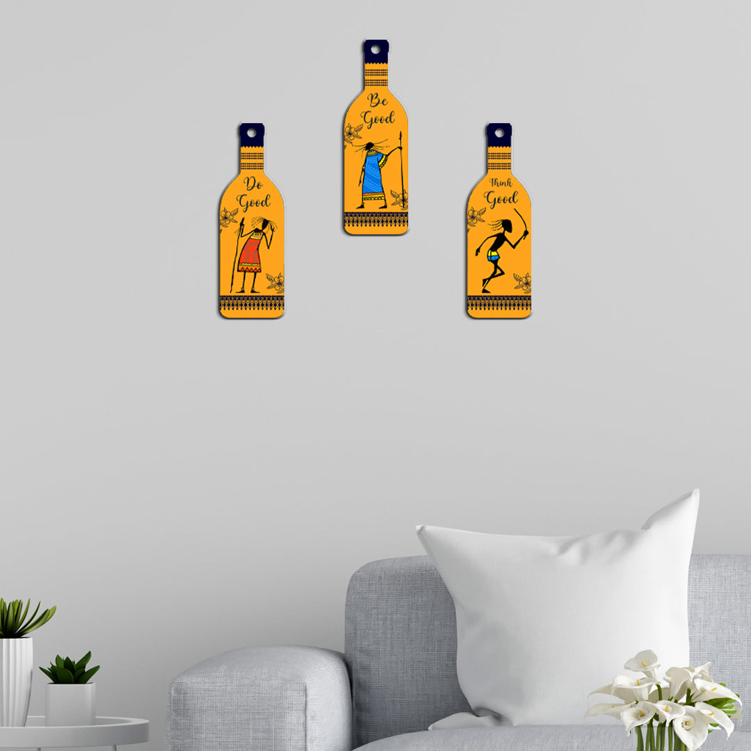 Bottle Shape Wall Hanging
