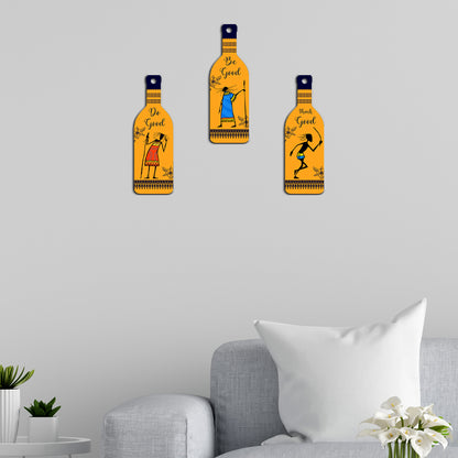 Bottle Shape Wall Hanging