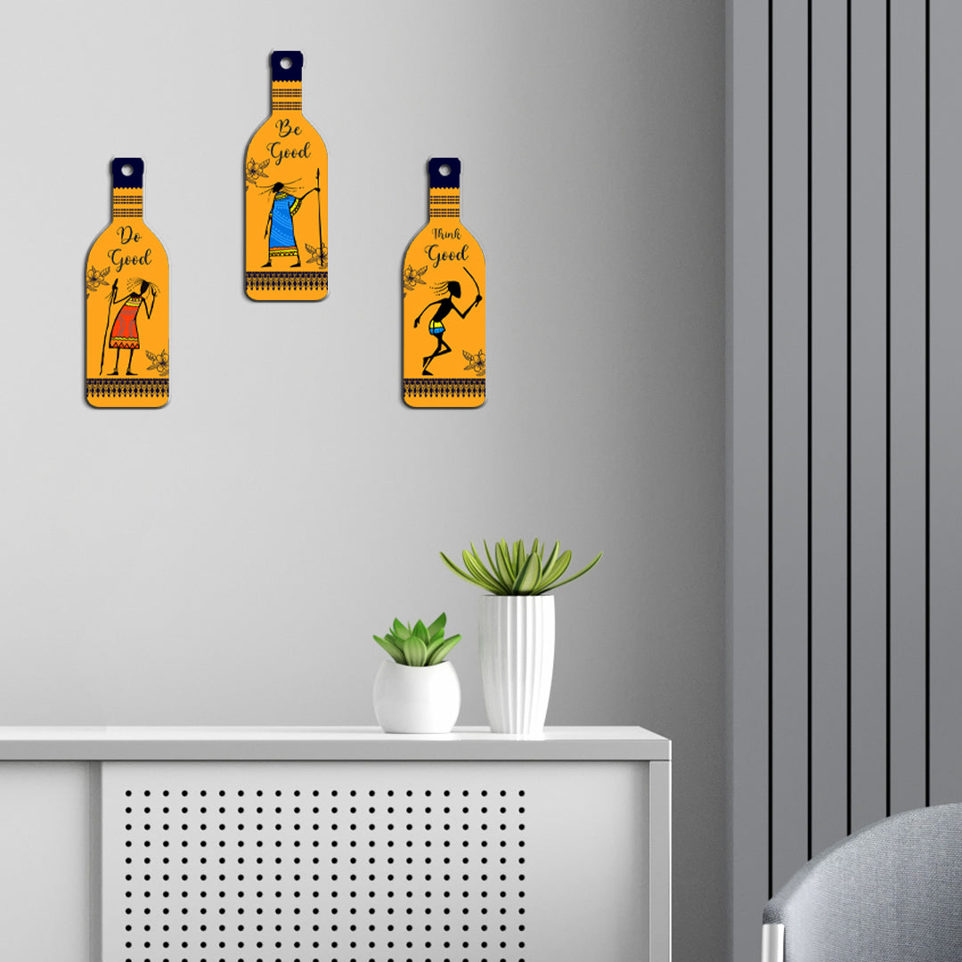 Bottle Shape Wall Hanging