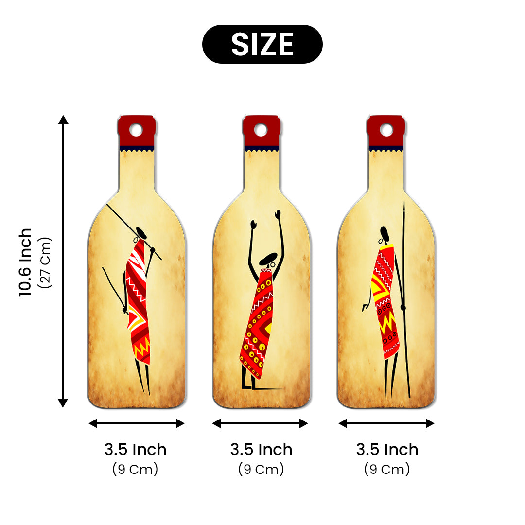 Bottle Shape Wall Hanging