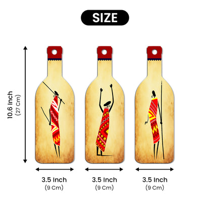 Bottle Shape Wall Hanging