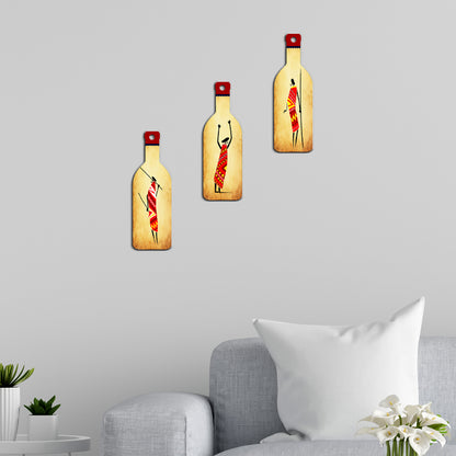 Bottle Shape Wall Hanging