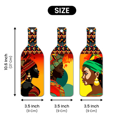 Bottle Shape Wall Hanging