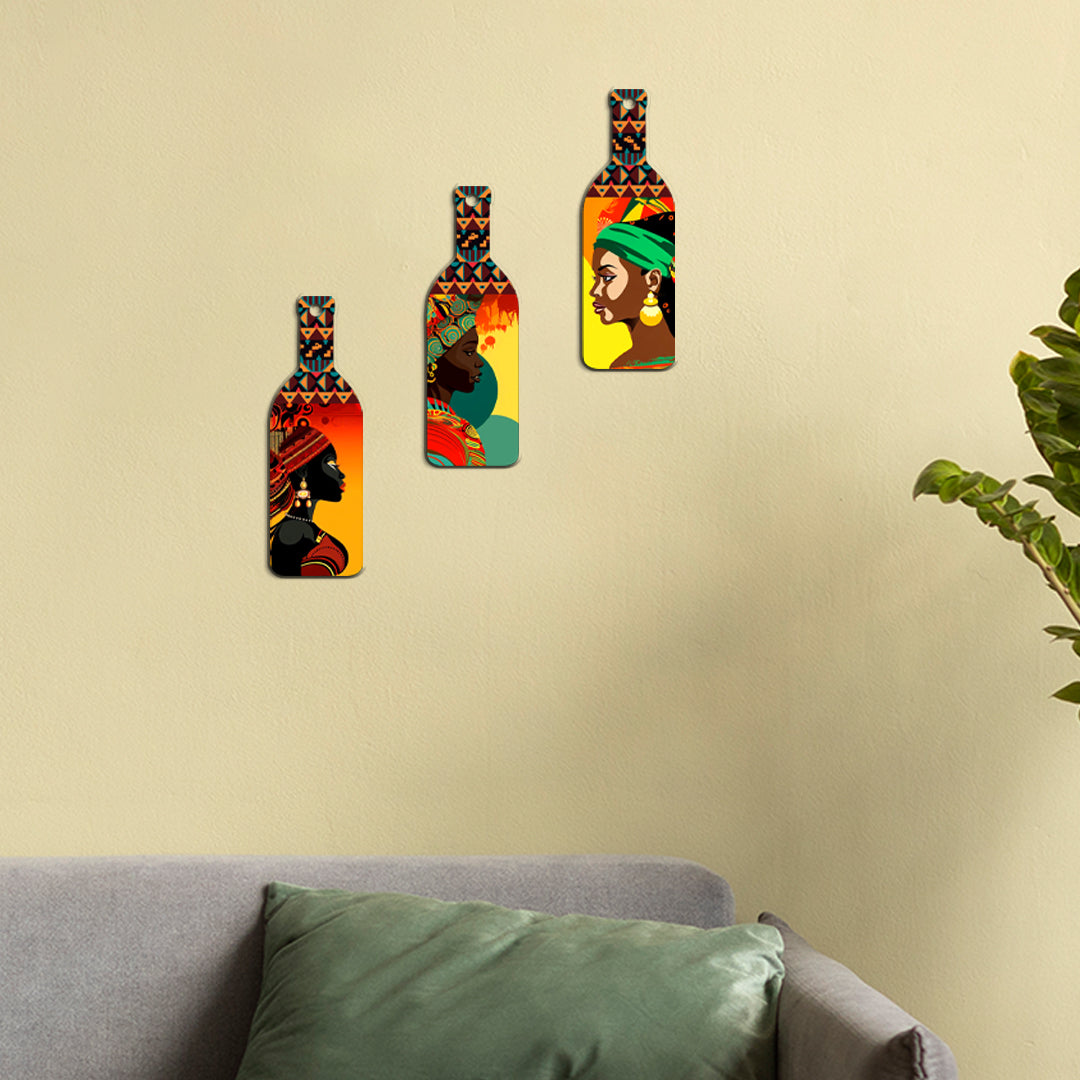 Bottle Shape Wall Hanging