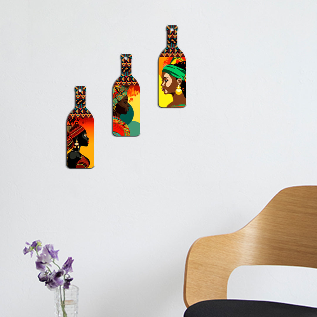 Bottle Shape Wall Hanging