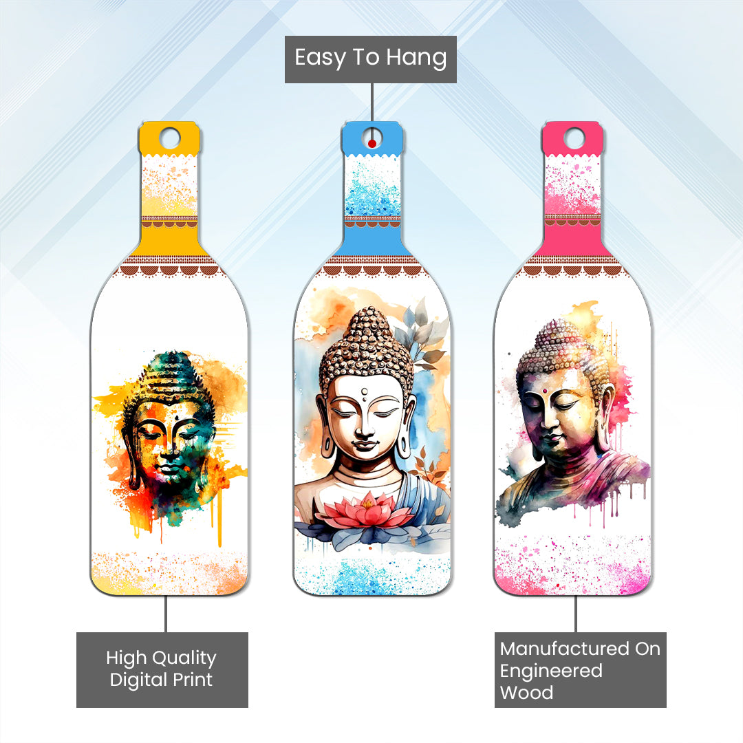 Bottle Shape Wall Hanging