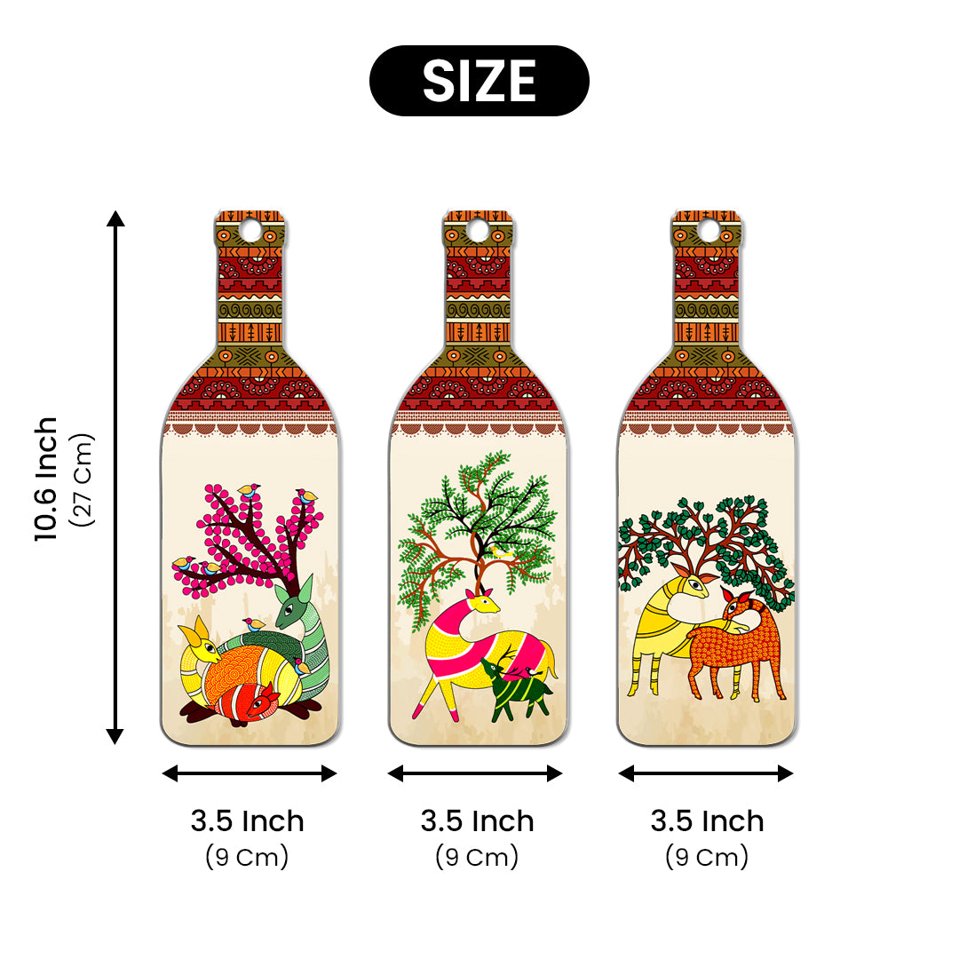 Bottle Shape Wall Hanging