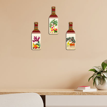 Bottle Shape Wall Hanging