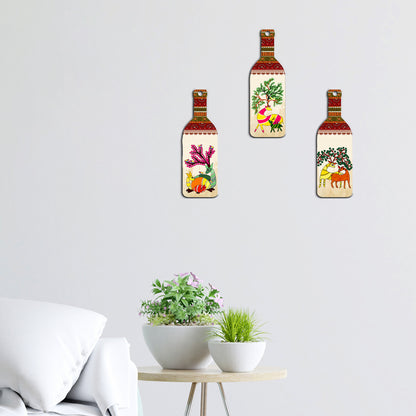 Bottle Shape Wall Hanging