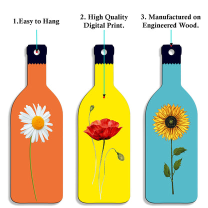 Bottle Shape Wall Hanging