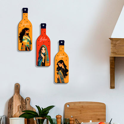 Bottle Shape Wall Hanging