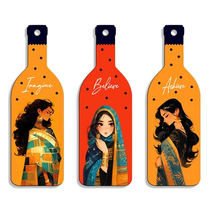Bottle Shape Wall Hanging