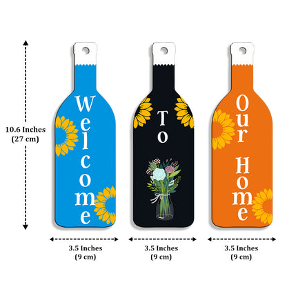 Bottle Shape Wall Hanging