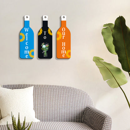 Bottle Shape Wall Hanging