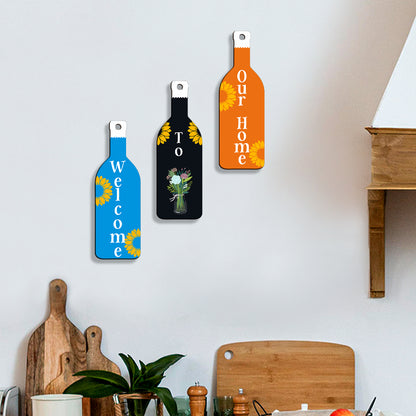 Bottle Shape Wall Hanging