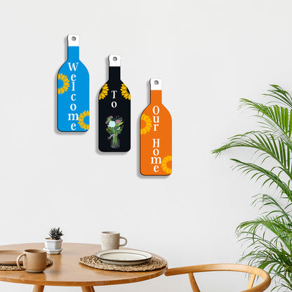 Bottle Shape Wall Hanging