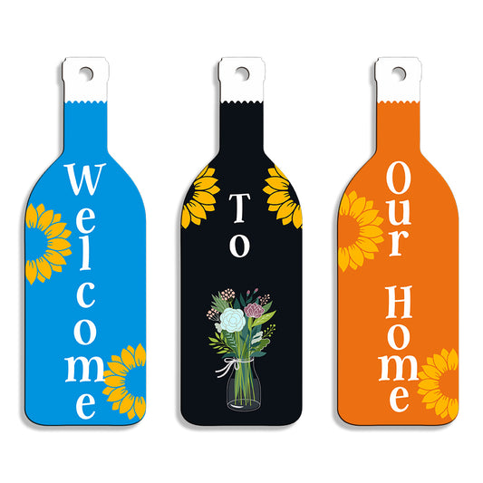 Bottle Shape Wall Hanging