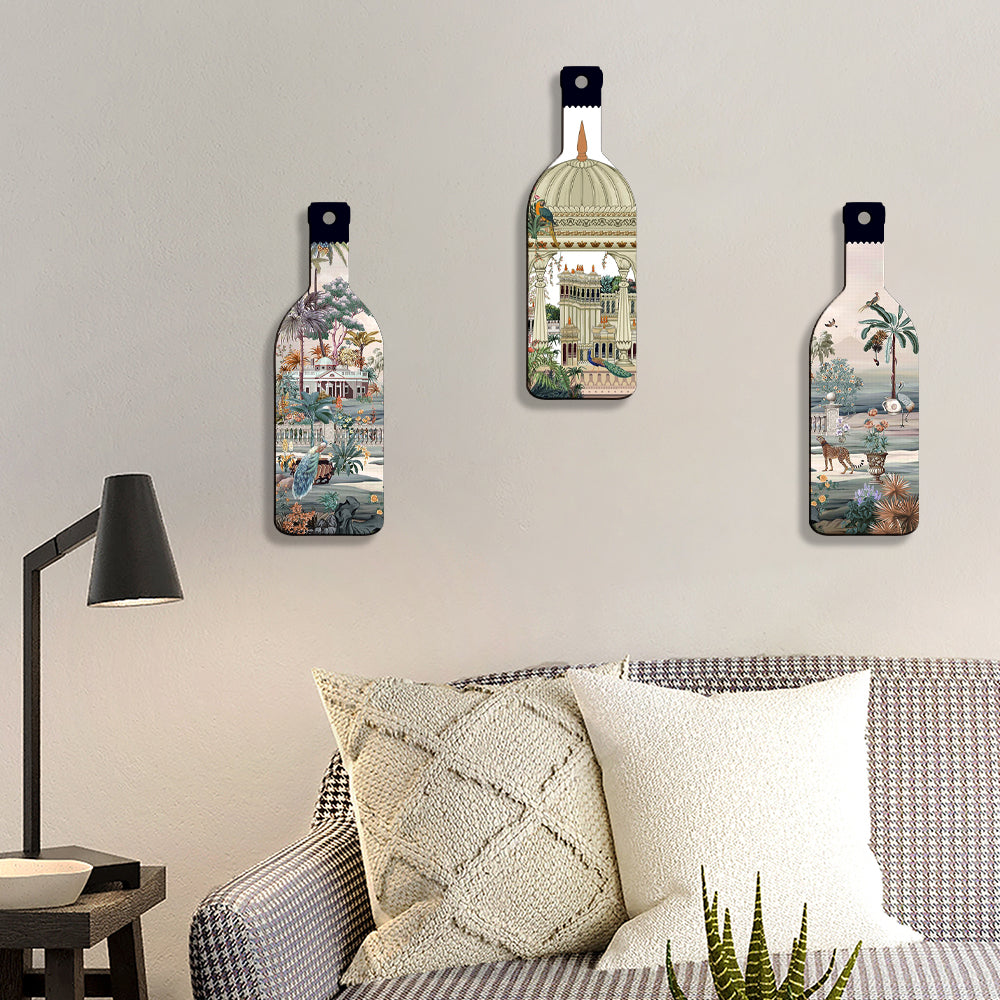 Bottle Shape Wall Hanging