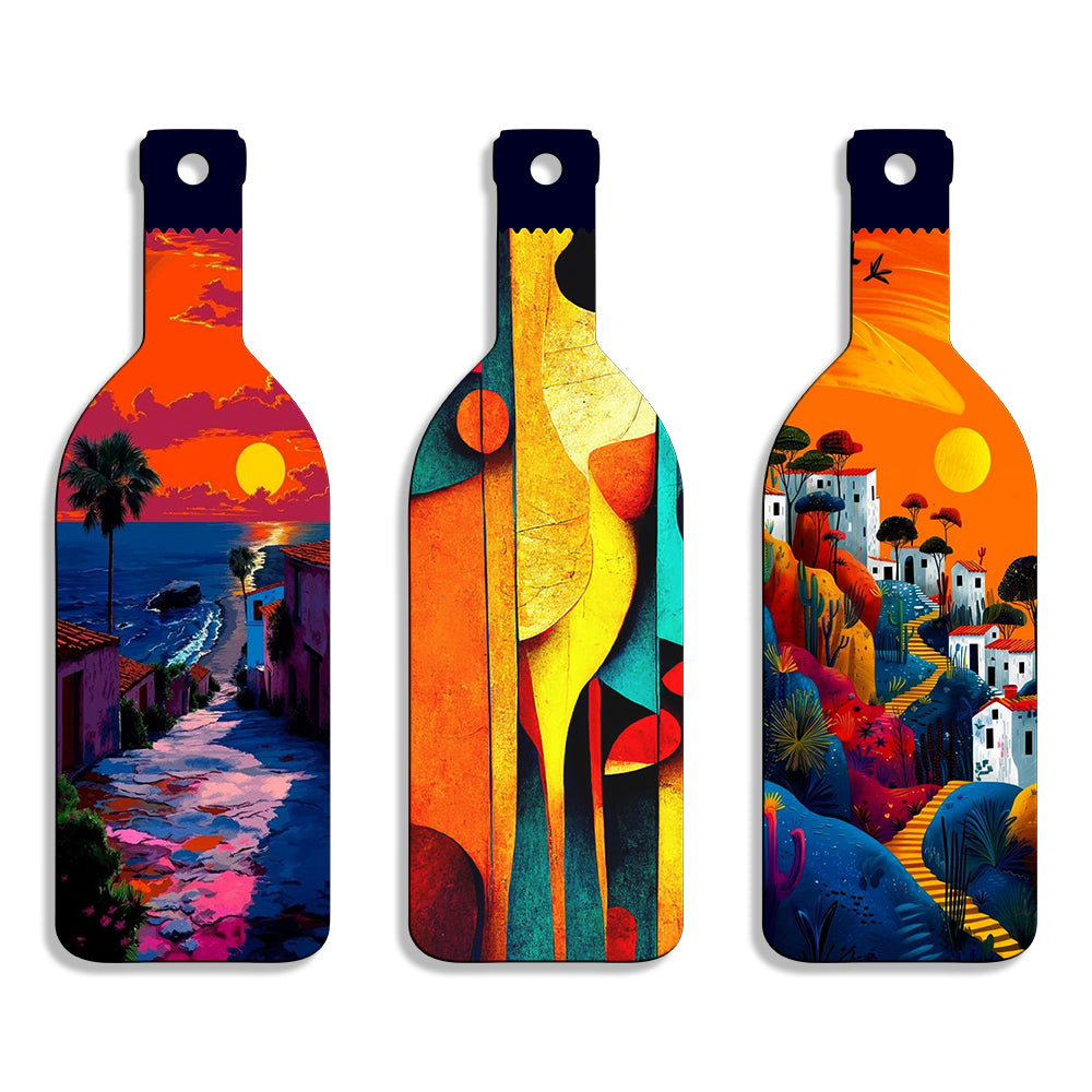 Bottle Shape Wall Hanging