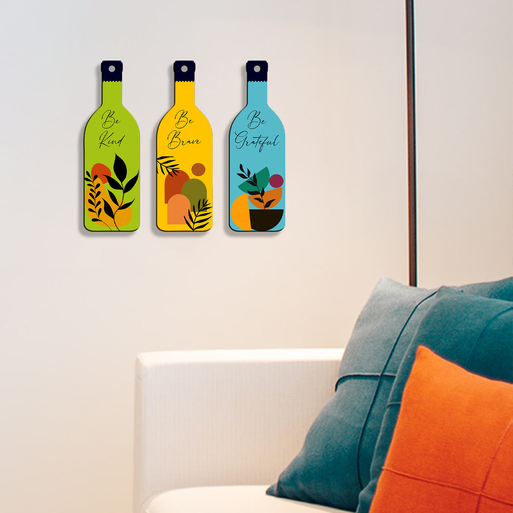 Bottle Shape Wall Hanging