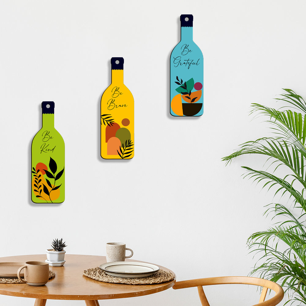 Bottle Shape Wall Hanging