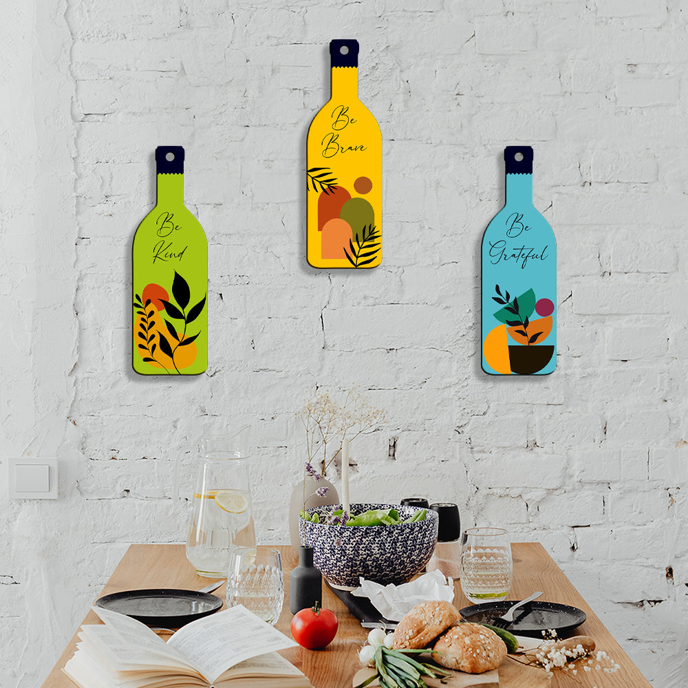 Bottle Shape Wall Hanging