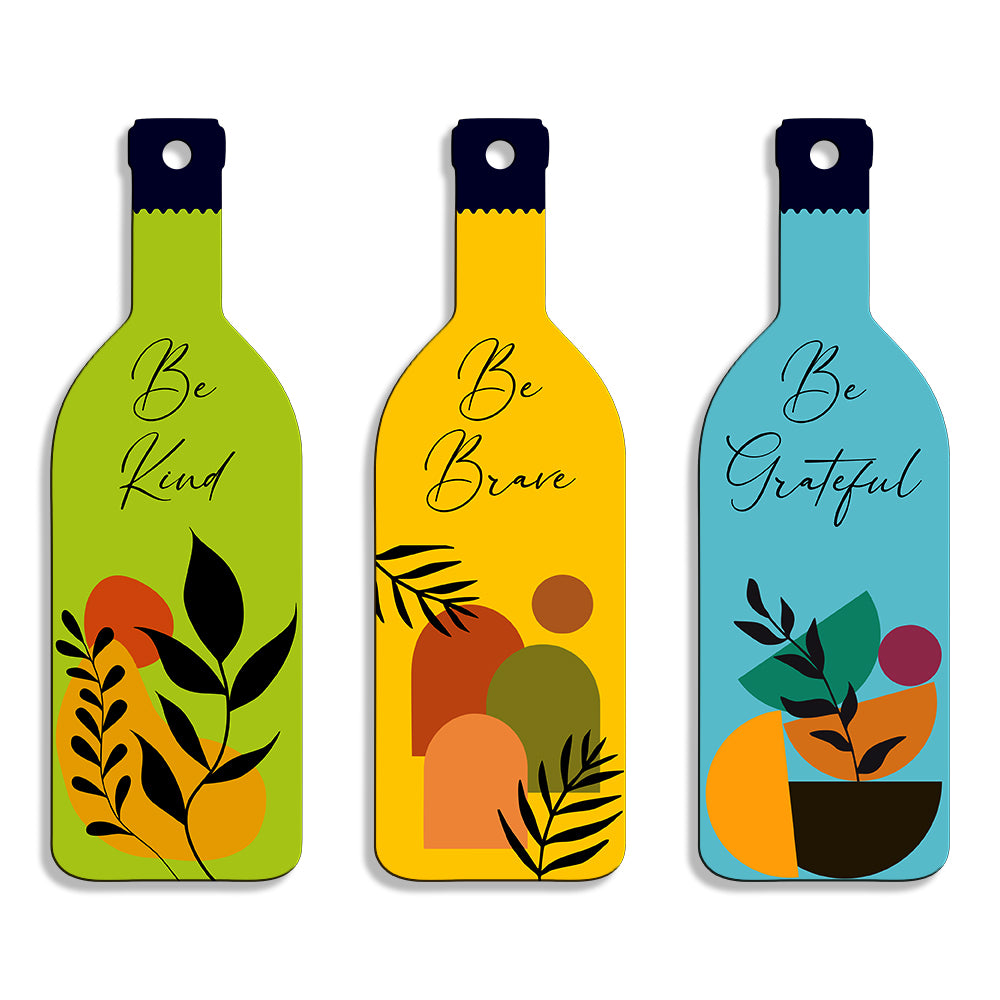 Bottle Shape Wall Hanging