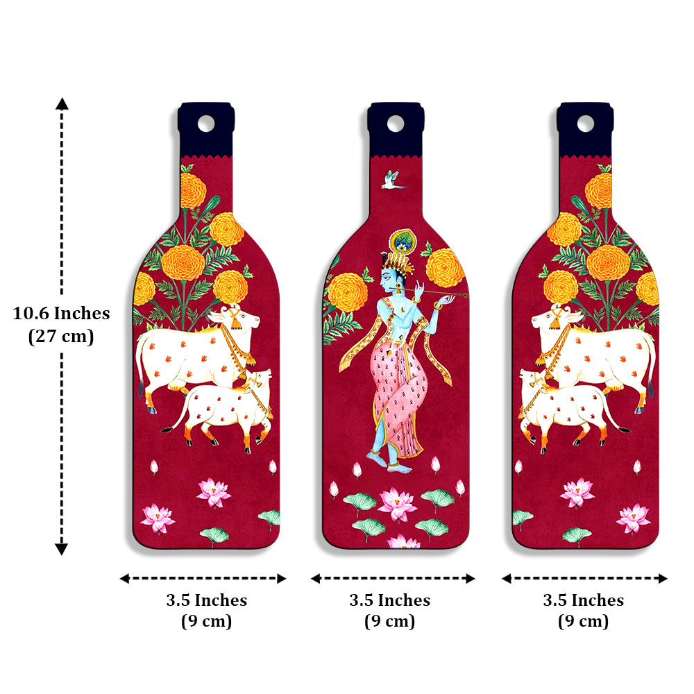 Bottle Shape Wall Hanging