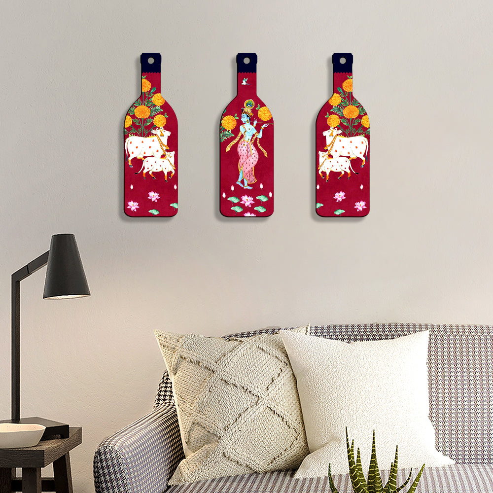 Bottle Shape Wall Hanging