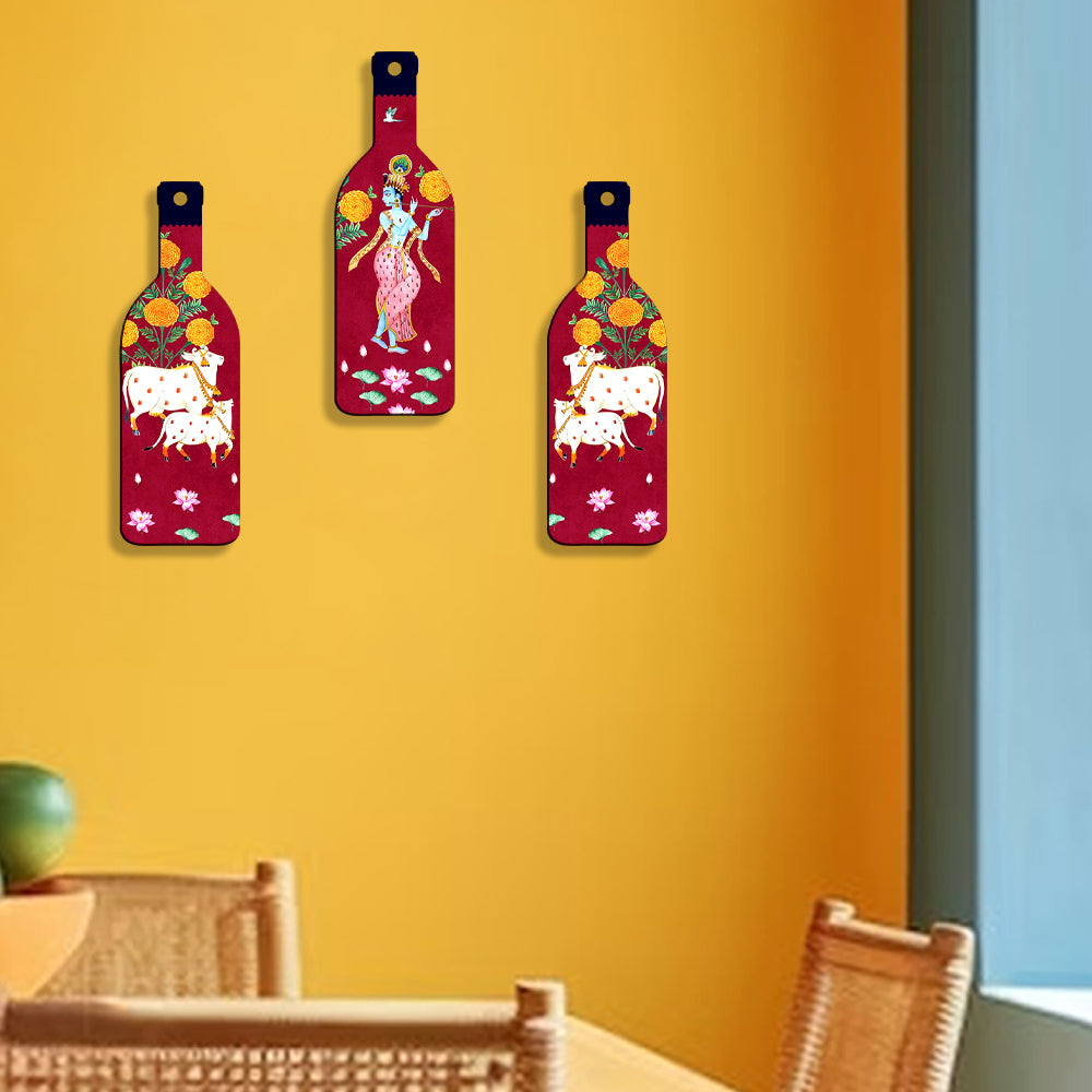 Bottle Shape Wall Hanging