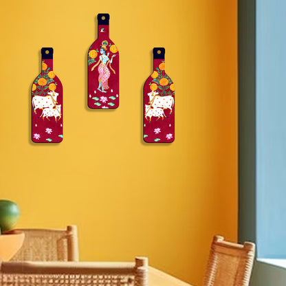 Bottle Shape Wall Hanging