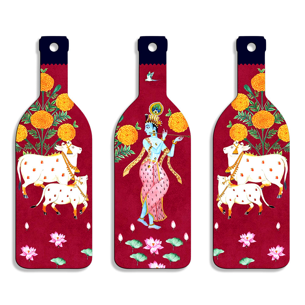 Bottle Shape Wall Hanging