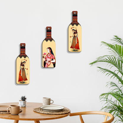 Bottle Shape Wall Hanging