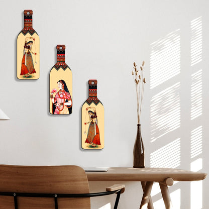 Bottle Shape Wall Hanging