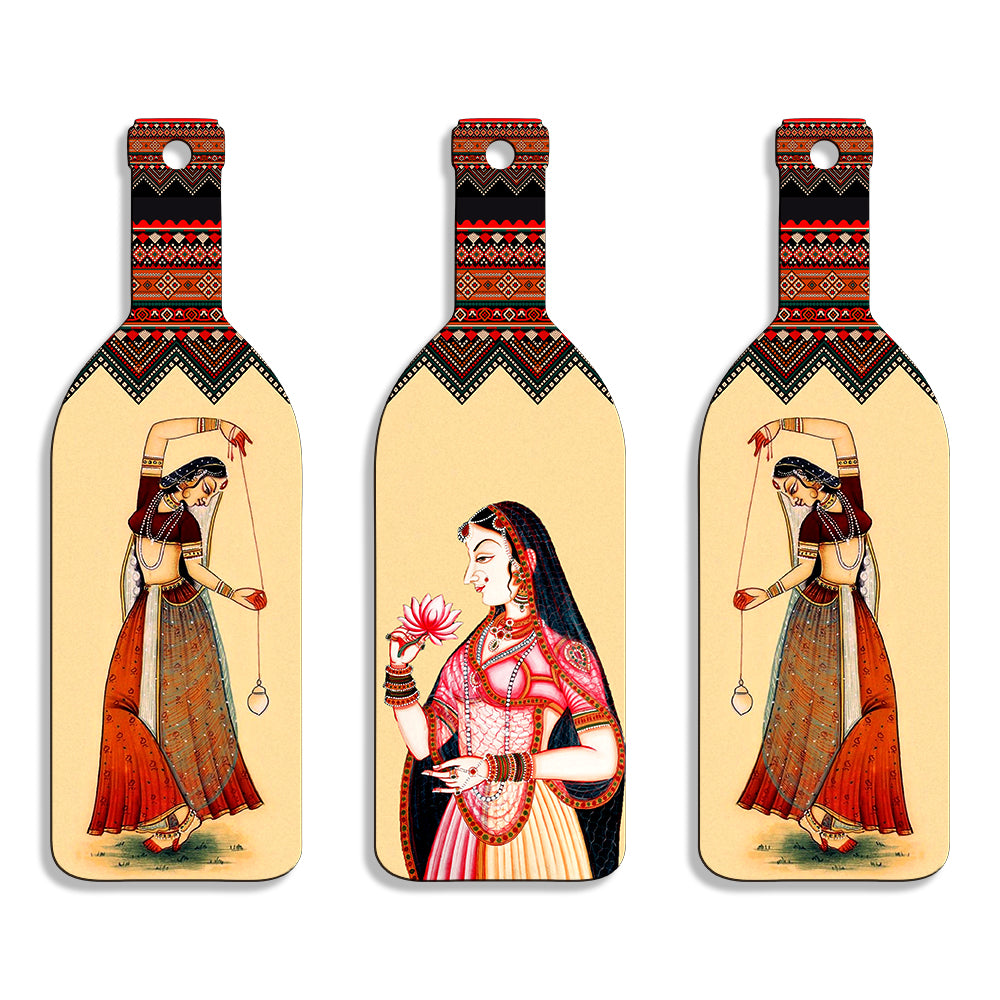 Bottle Shape Wall Hanging