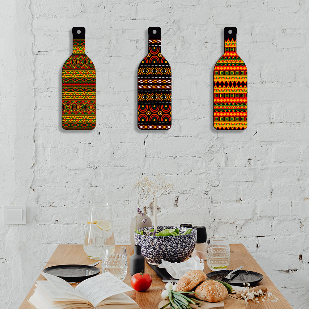 Bottle Shape Wall Hanging