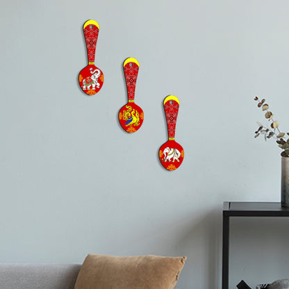 Spoon Shape Wall Hanging