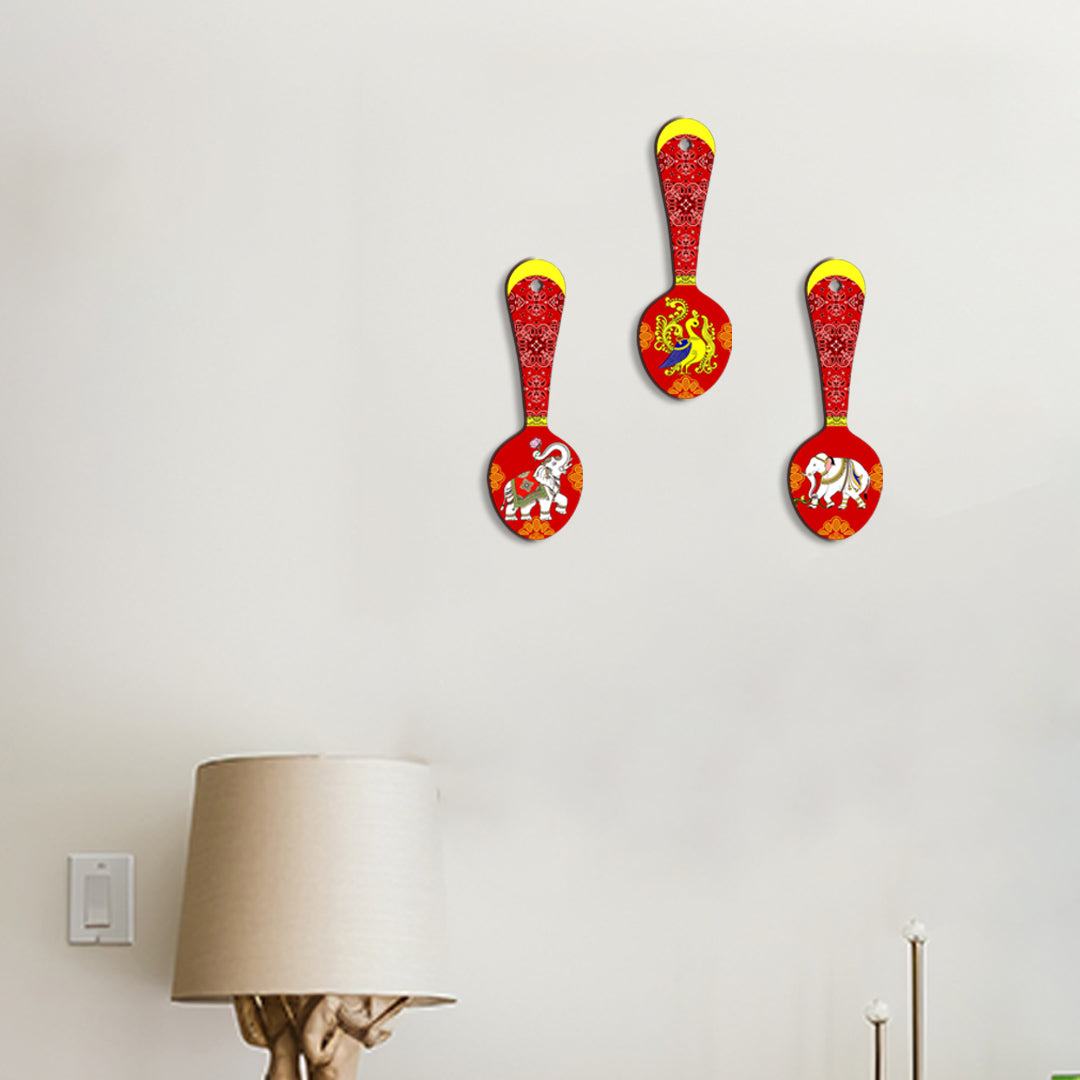 Spoon Shape Wall Hanging