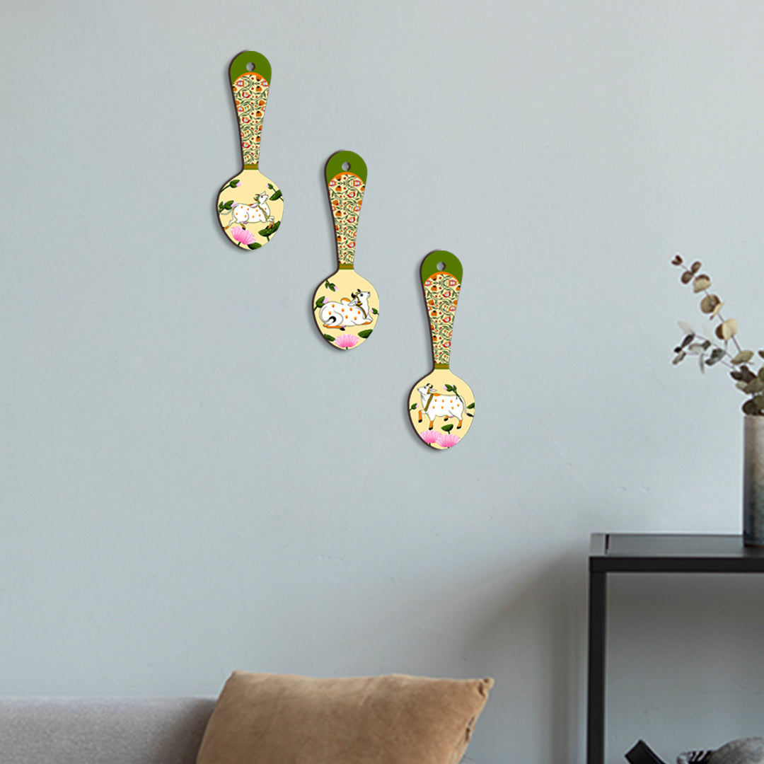 Spoon Shape Wall Hanging