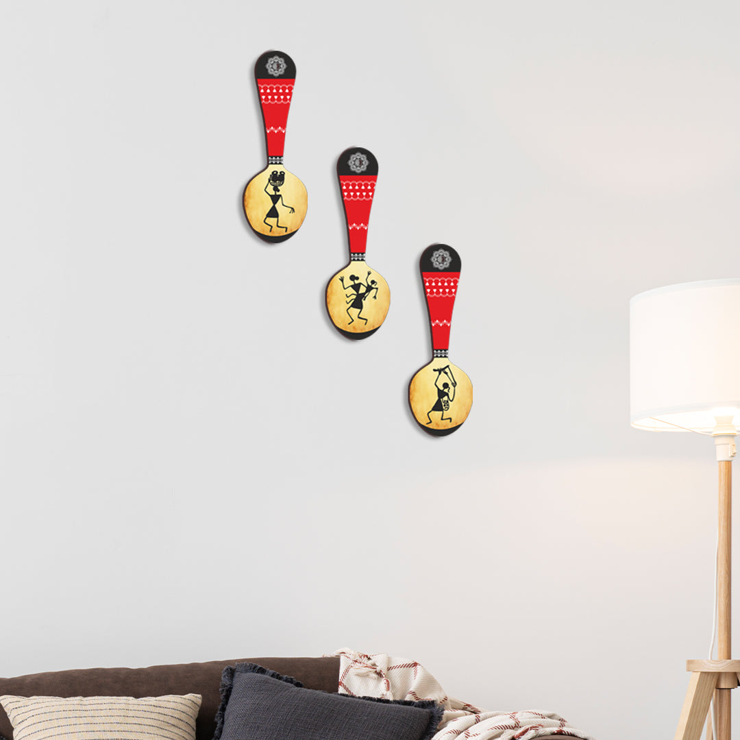 Spoon Shape Wall Hanging