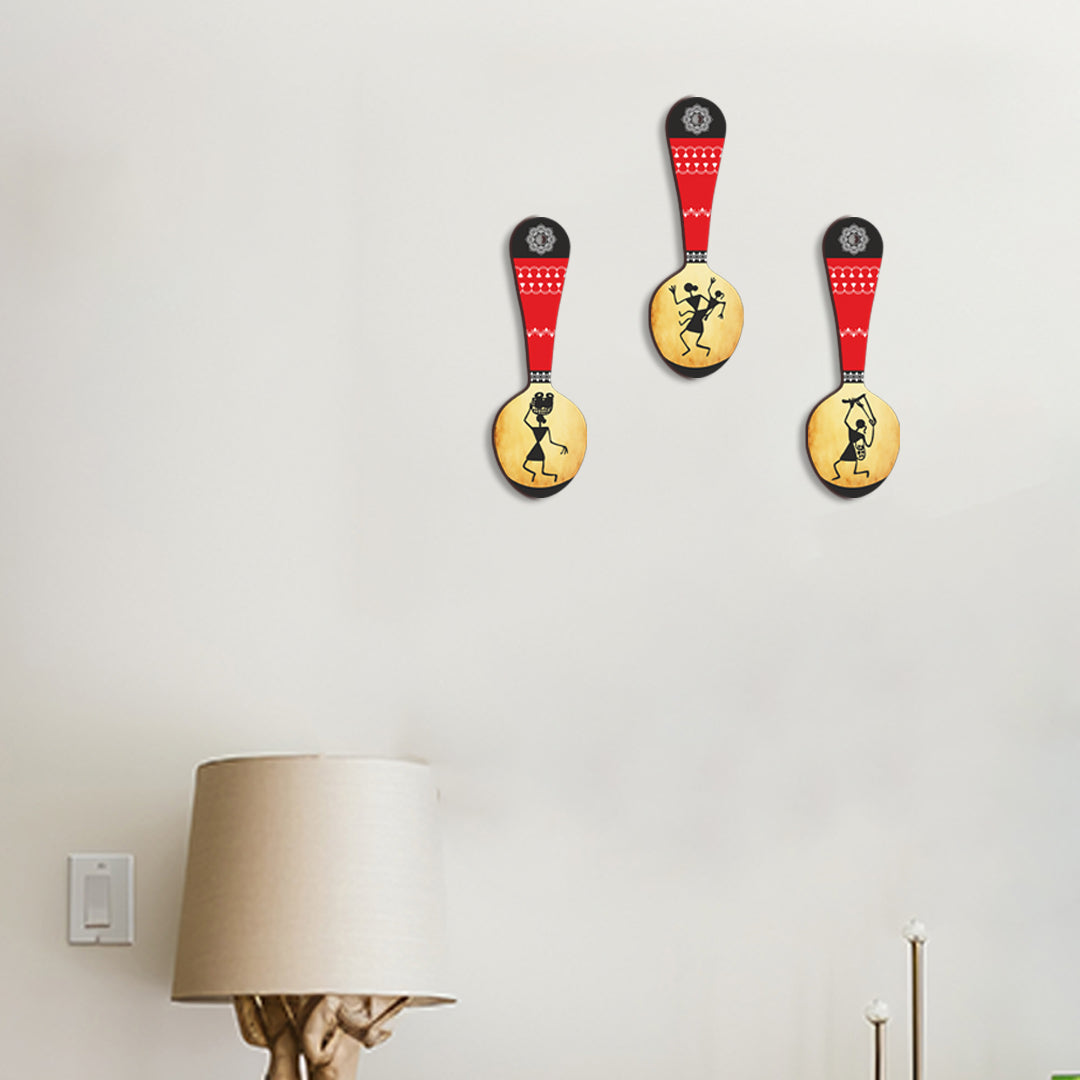 Spoon Shape Wall Hanging