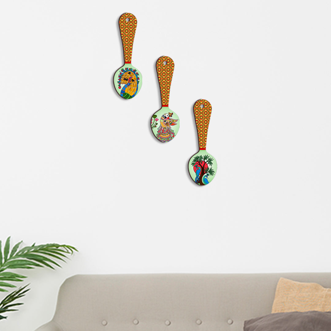 Spoon Shape Wall Hanging