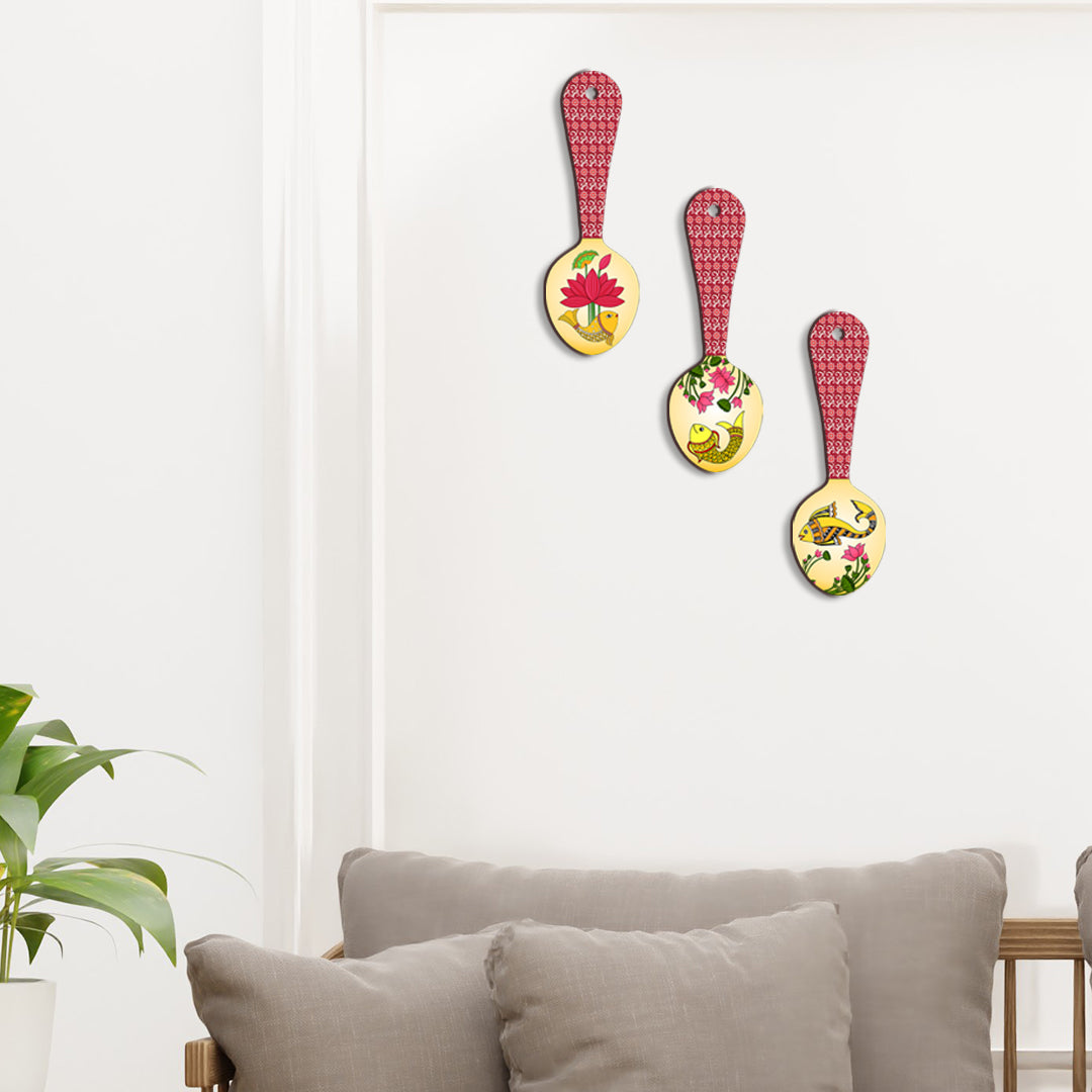 Spoon Shape Wall Hanging