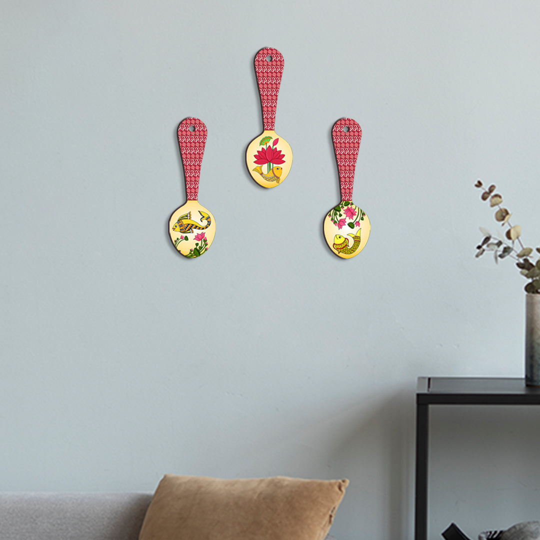 Spoon Shape Wall Hanging