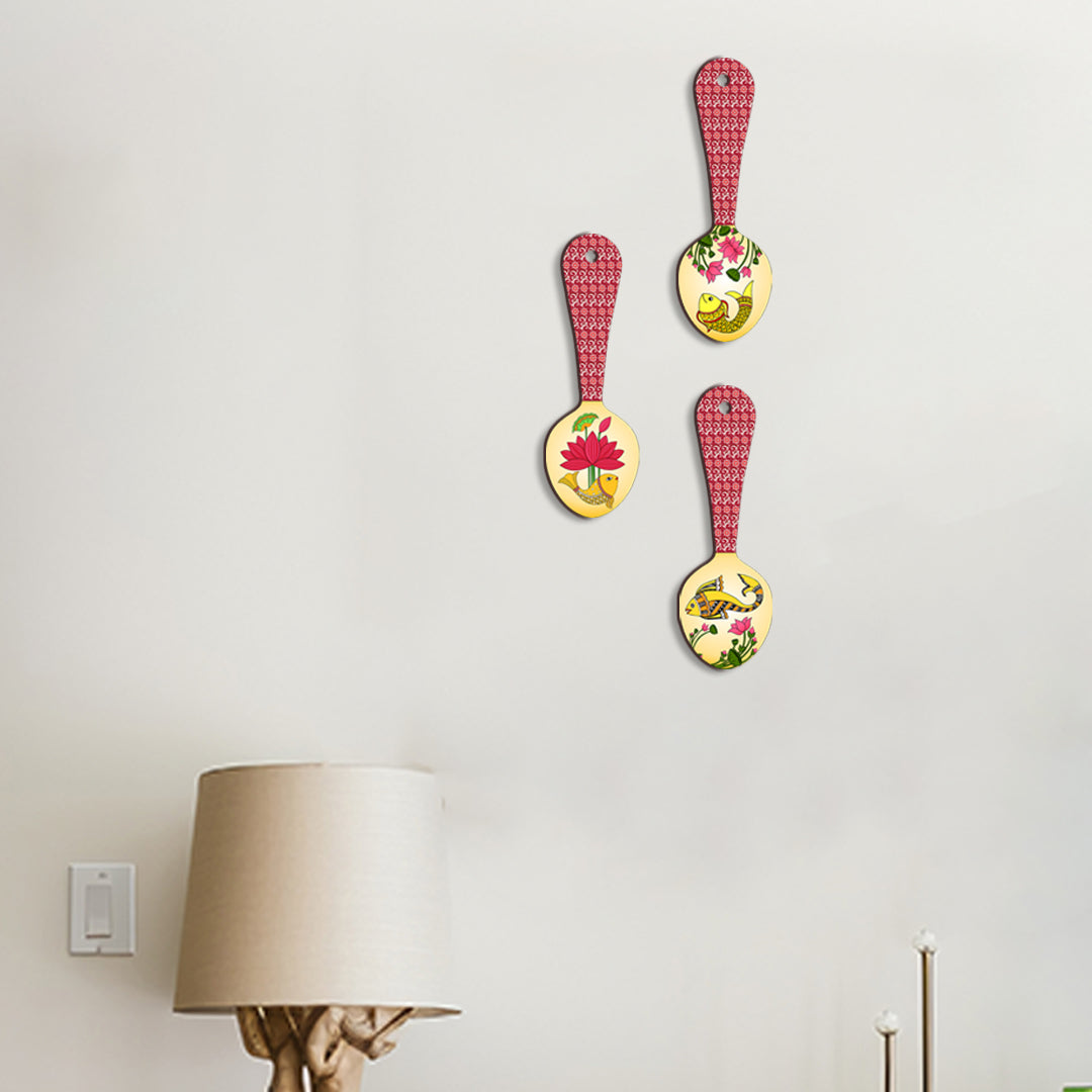 Spoon Shape Wall Hanging