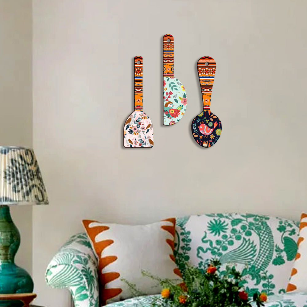 Spoon Shape Wall Hanging