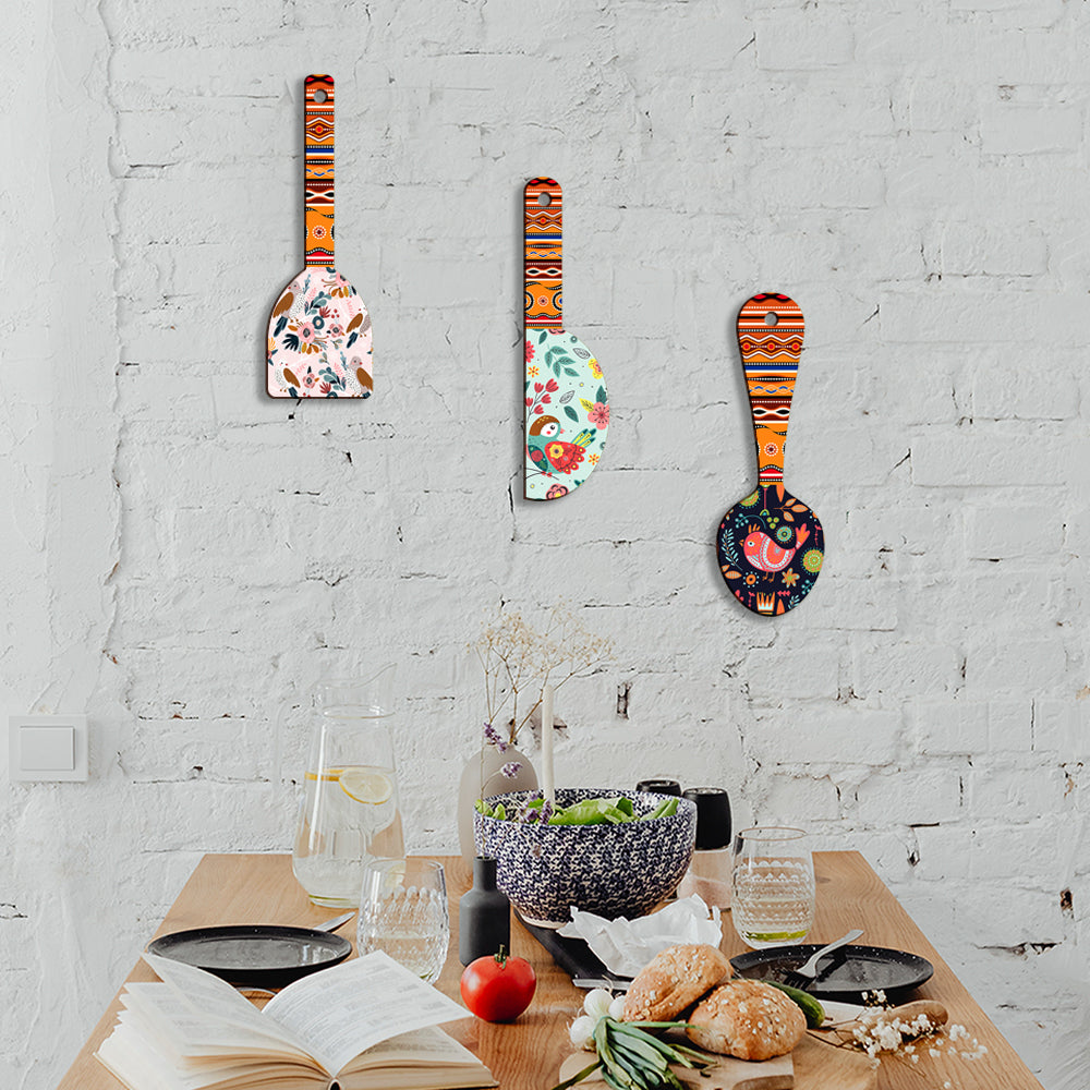 Spoon Shape Wall Hanging